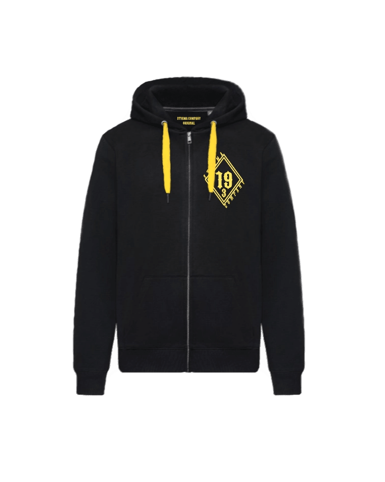 Raute 193 Zip Hoodie sw - ge - Zip - Hoodie von Stigma Company