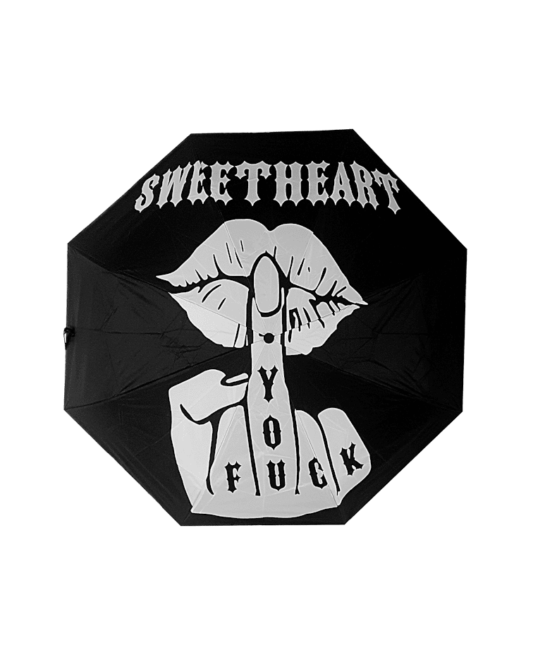 Regenschirm SWHT FCK U sw - ws - Regenschirm von Stigma Company