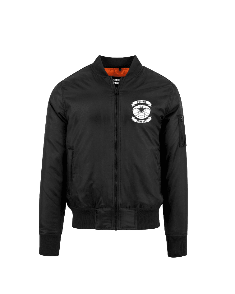 Skull Bomber sw - ws - Jacke von Stigma Company