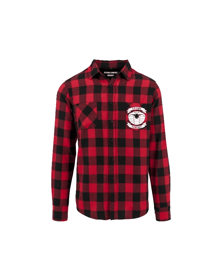 Skull Hemd rt - ws - Hemd von Stigma Company