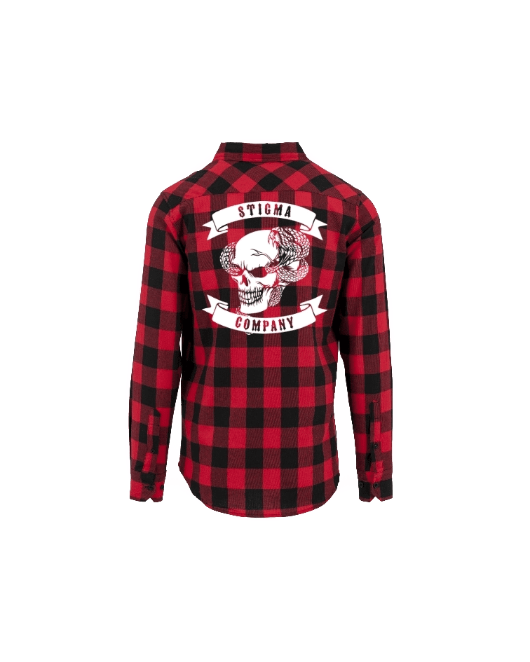 Skull Hemd rt - ws - Hemd von Stigma Company