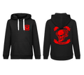 Skull Hoodie sw - rt - Hoodie von Stigma Company