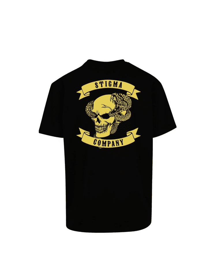 Skull Premium T-Shirt sw - ge - T-Shirt Oversize von Stigma Company