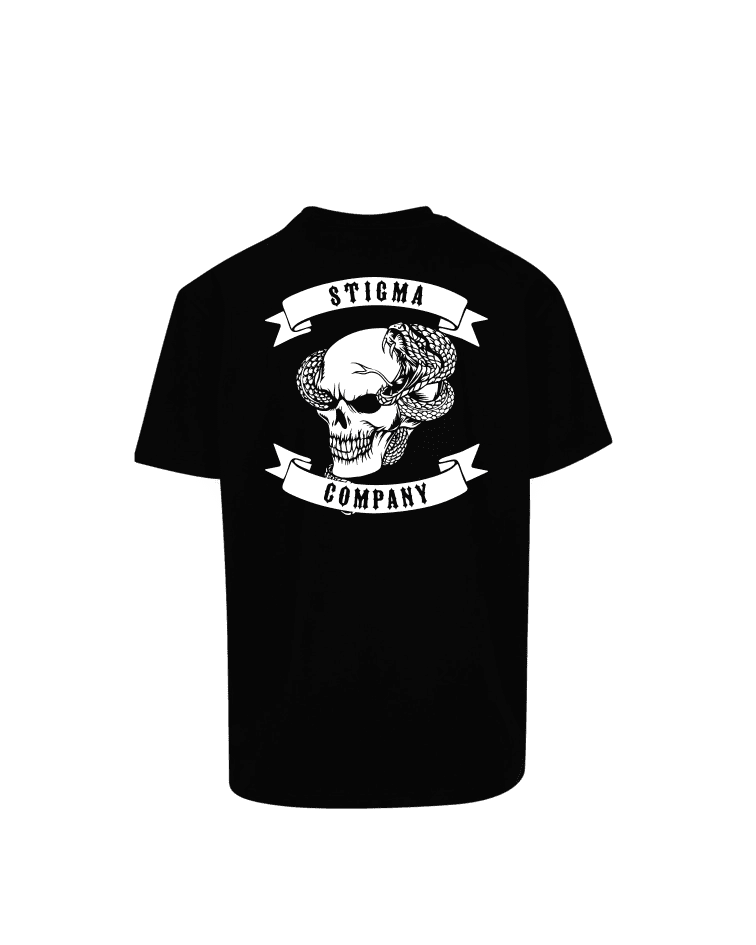 Skull Premium T-Shirt sw - ws - T-Shirt Oversize von Stigma Company