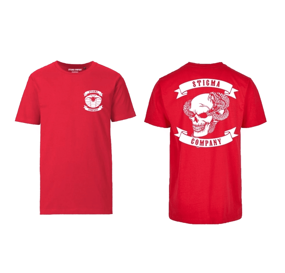 Skull T-Shirt rt - ws - T-Shirt von Stigma Company