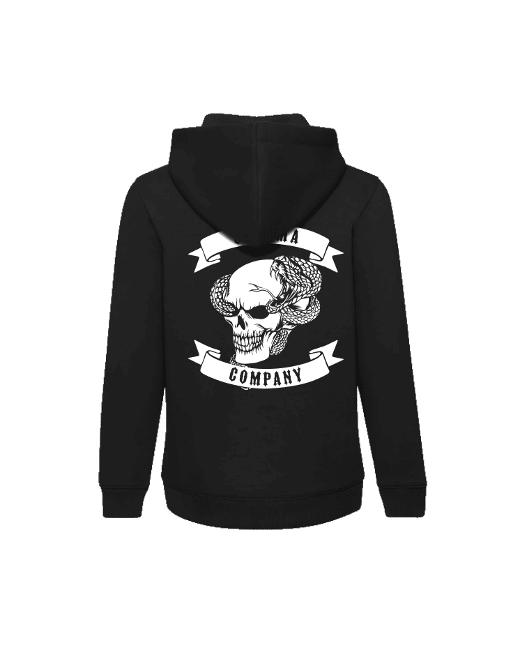 Skull Zip Hoodie sw - ws - Zip - Hoodie von Stigma Company