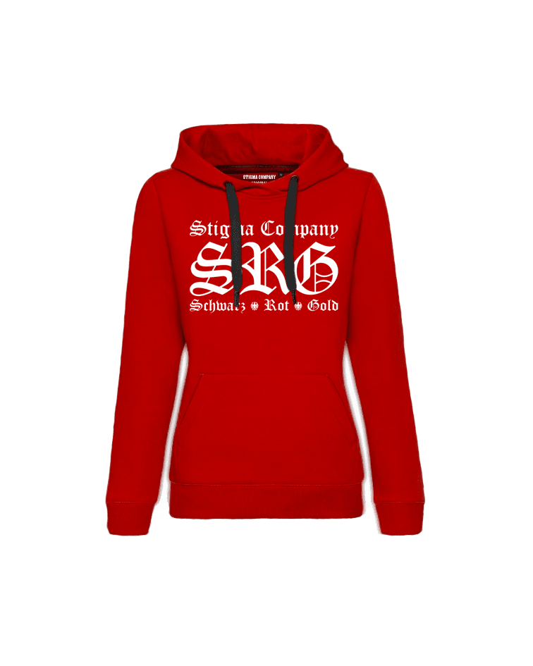 S.R.G. Schwarz Rot Gold Hoodie rt - ws - Hoodie von Stigma Company