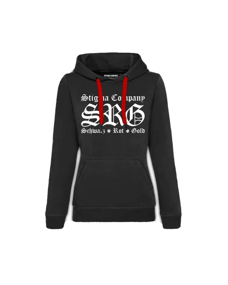 S.R.G. Schwarz Rot Gold Hoodie sw - ws - Hoodie von Stigma Company