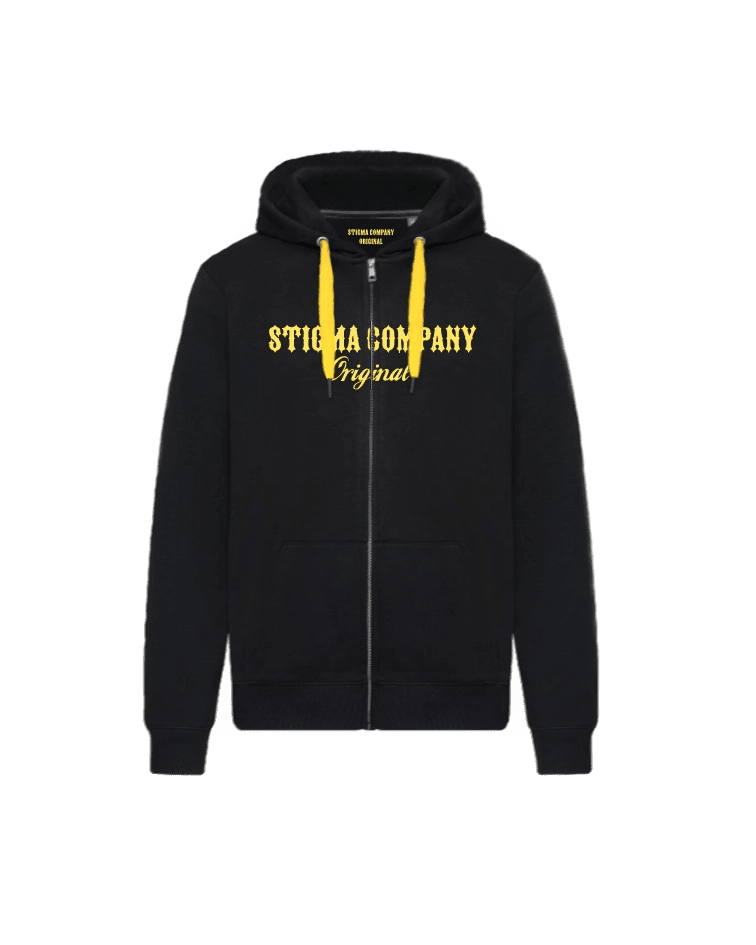 Stigma Zip Hoodie sw - ge - Zip - Hoodie von Stigma Company