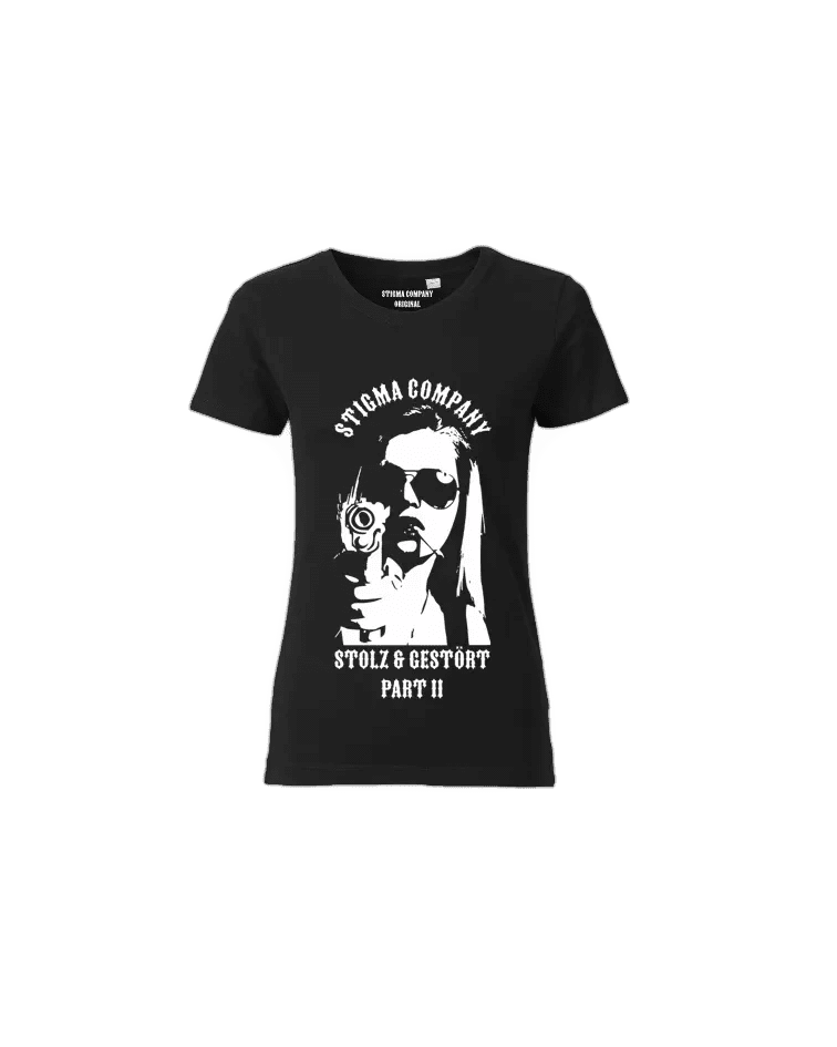 Stolz & gestört part II T-Shirt sw - ws - T-Shirt von Stigma Company