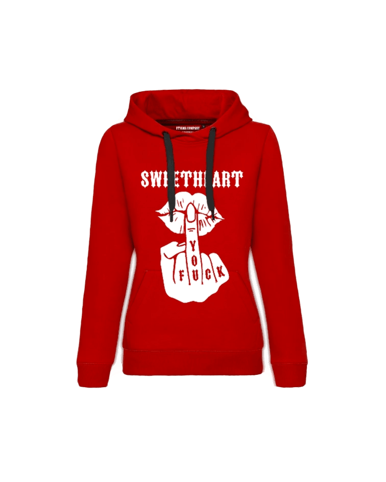 SWHT FCK U Hoodie rt - ws - Hoodie von Stigma Company