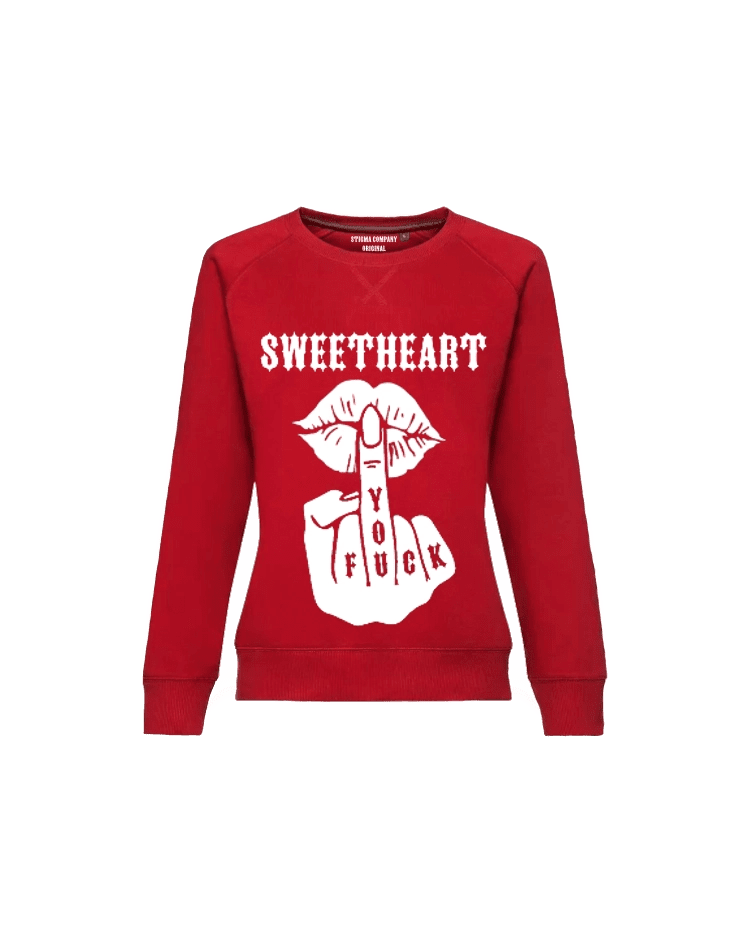 SWHT FCK U Sweatshirt rt - ws - Sweatshirt von Stigma Company