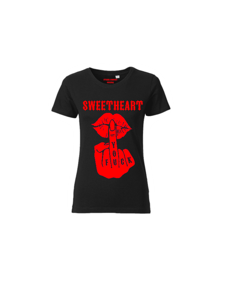 SWHT FCK U T-Shirt sw - rt - T-Shirt von Stigma Company