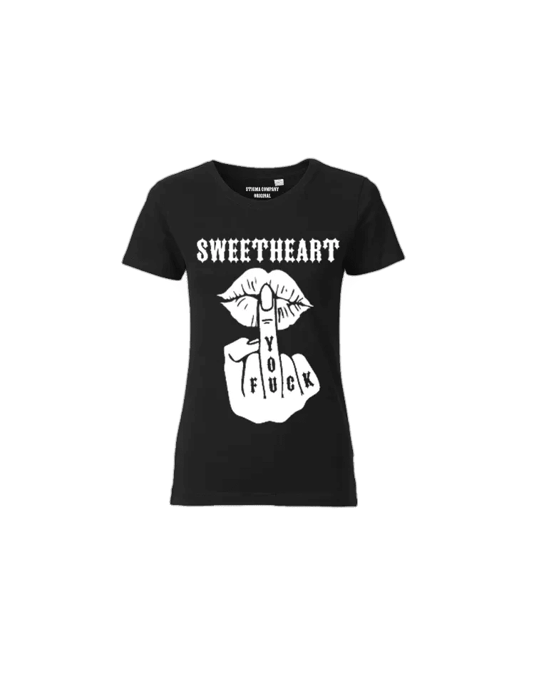 SWHT FCK U T-Shirt sw - ws - T-Shirt von Stigma Company