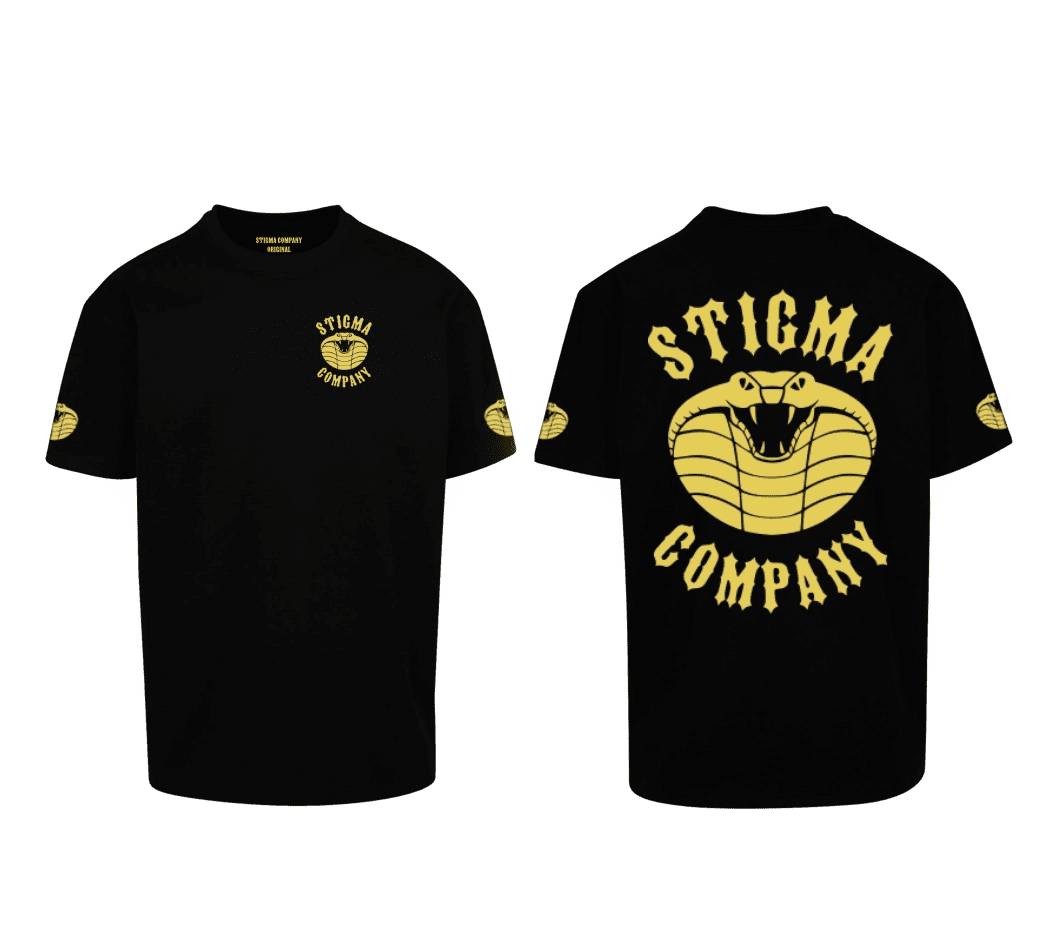The First Premium T-Shirt sw - ge - T-Shirt Oversize von Stigma Company