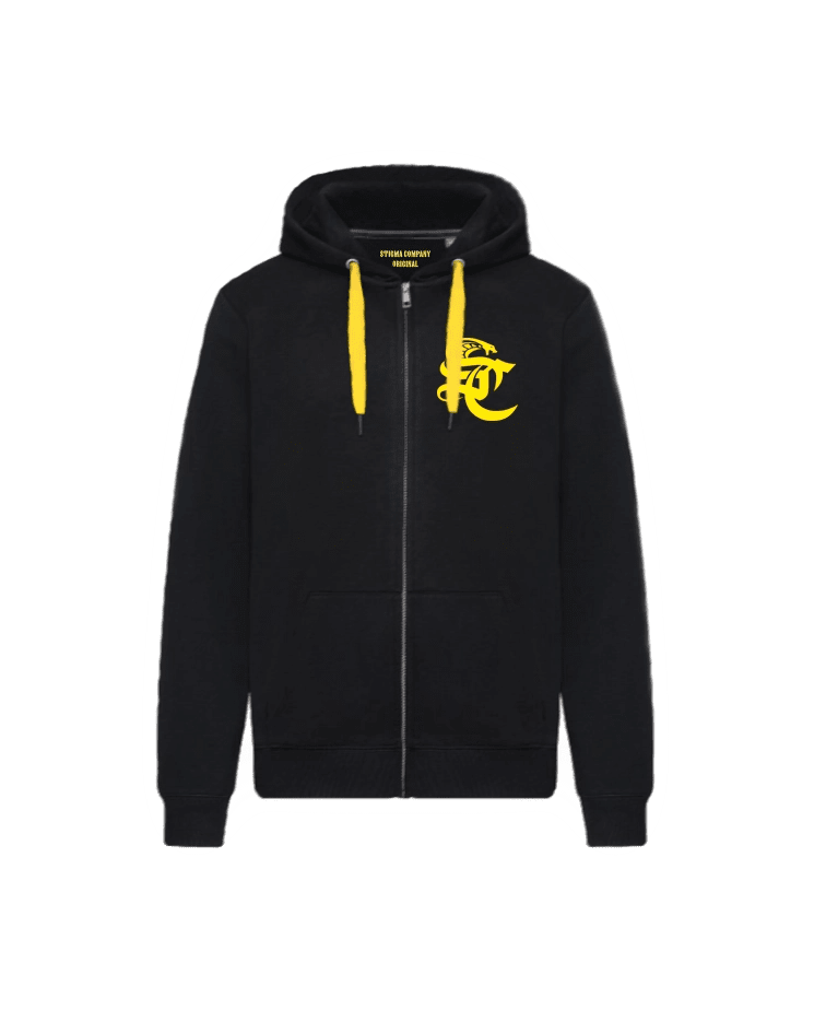 Unantastbar Zip Hoodie sw - ge - Zip - Hoodie von Stigma Company