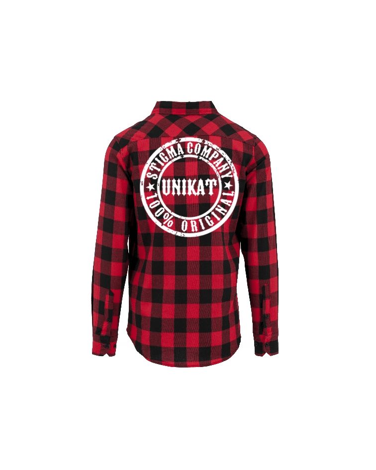 Unikat Hemd rt - ws - Hemd von Stigma Company