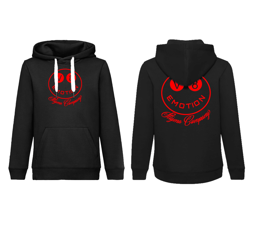 V8 Emotion Hoodie sw - rt - Hoodie von Stigma Company