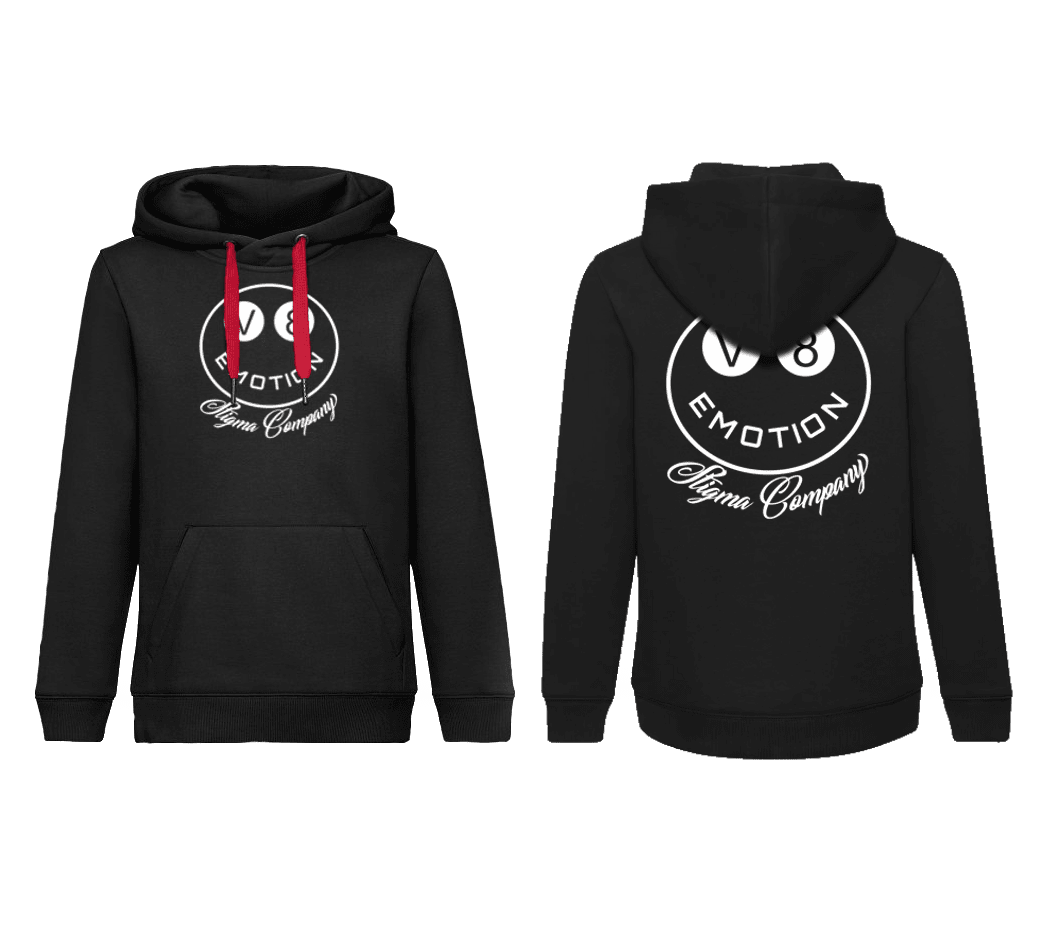 V8 Emotion Hoodie sw - ws - Hoodie von Stigma Company