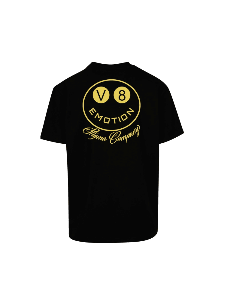 V8 Emotion Premium T-Shirt sw - ge - T-Shirt Oversize von Stigma Company