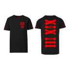 XIX III T-Shirt sw - rt - T-Shirt von Stigma Company